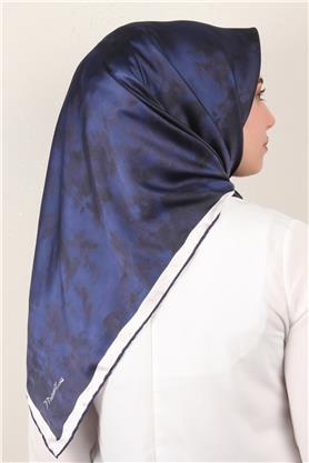 Luxer Eşarp 3622-10 Bulut Parlament Mavisi