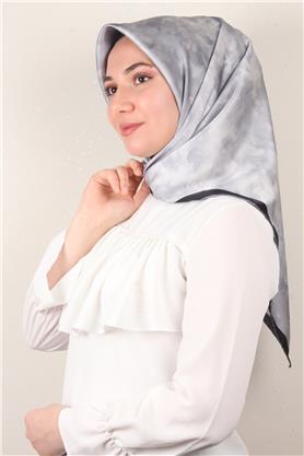 Luxer Eşarp 3622-17 Bulut Gümüş