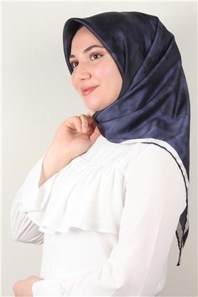 Luxer Eşarp 3622-18 Bulut Lacivert