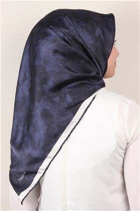 Luxer Eşarp 3622-18 Bulut Lacivert