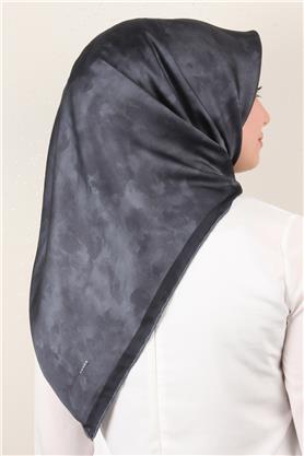 Luxer Eşarp 3622-23 Bulut Koyu Füme