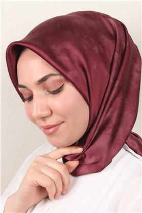 Luxer Eşarp 3622-3 Bulut Bordo