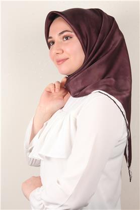 Luxer Eşarp 3622-6 Bulut Koyu Bordo