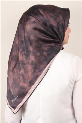 Luxer Eşarp 3622-7 Bulut Kahverengi