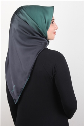 Luxer Eşarp 3623-2 Zümrüt