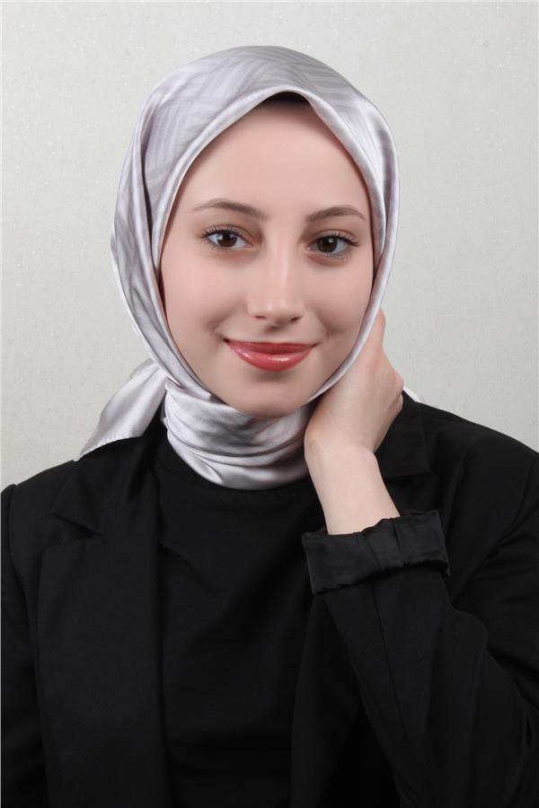 Luxer Eşarp 4116-1 Açık Gri