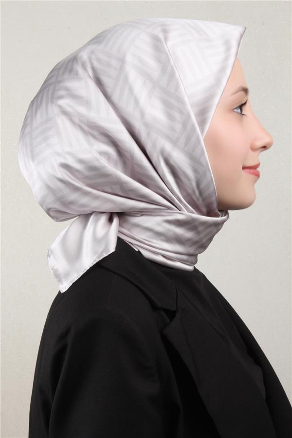 Luxer Eşarp 4116-1 Açık Gri