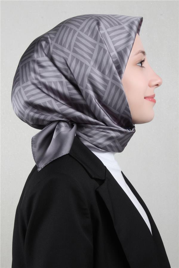 Luxer Eşarp 4116-11 Füme
