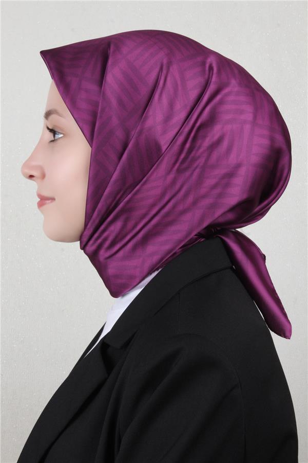 Luxer Eşarp 4116-21 Mürdüm