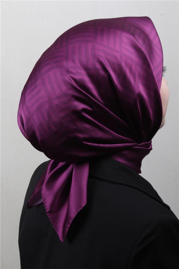 Luxer Eşarp 4116-21 Mürdüm