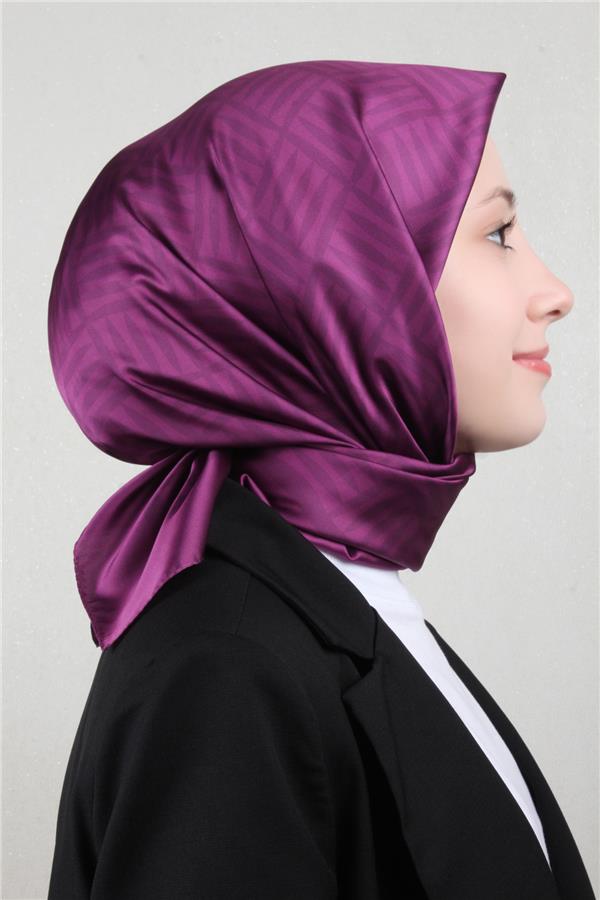 Luxer Eşarp 4116-21 Mürdüm