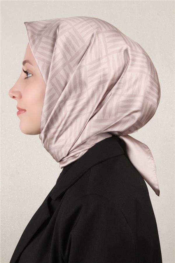 Luxer Eşarp 4116-5 Saks