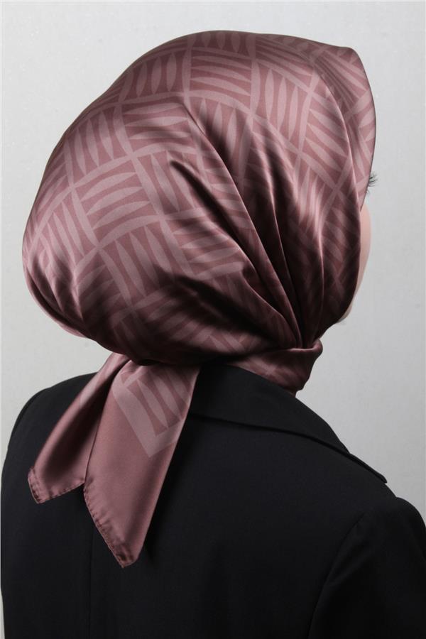 Luxer Eşarp 4116- Acı Kahve