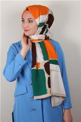 Medine Desenli Şal 2423-1