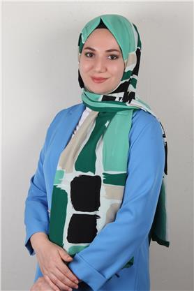 Medine Desenli Şal 2423-10