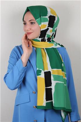 Medine Desenli Şal 2423-6
