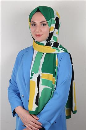 Medine Desenli Şal 2423-6