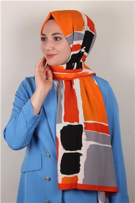 Medine Desenli Şal 2423-8 