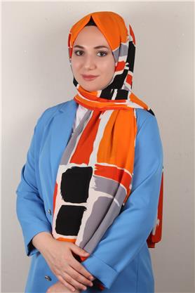 Medine Desenli Şal 2423-8 