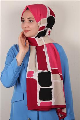 Medine Desenli Şal 2423-9