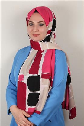 Medine Desenli Şal 2423-9