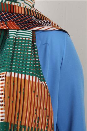 Medine Desenli Şal 2424-2