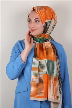 Medine Desenli Şal 2424-4