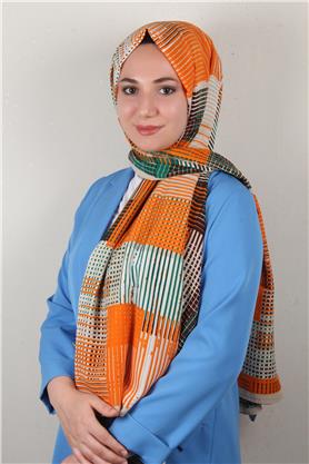 Medine Desenli Şal 2424-4