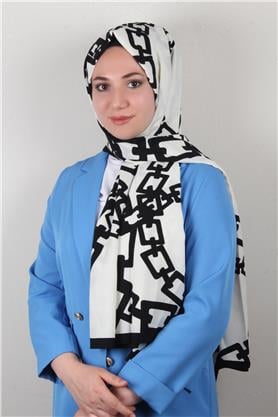 Medine Desenli Şal 2425-1