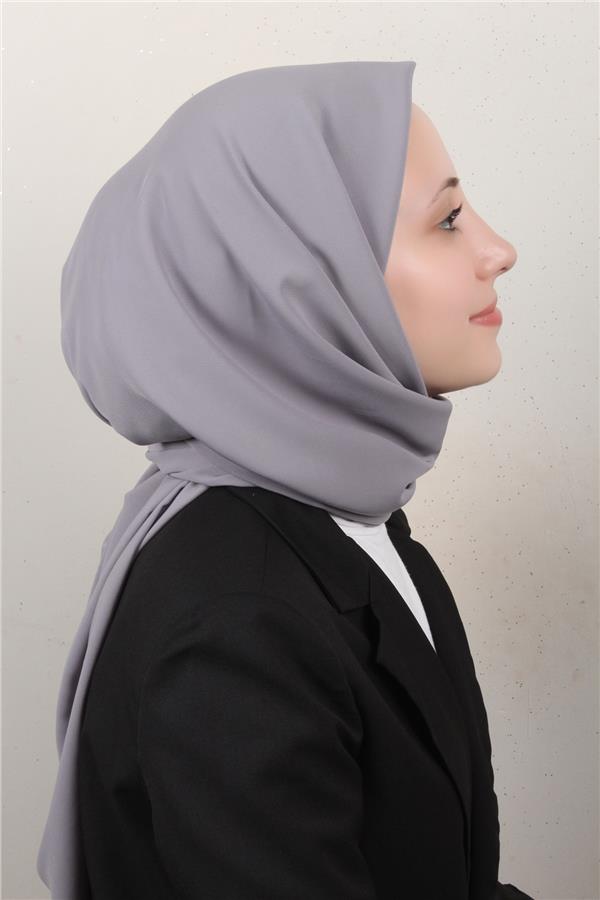 Medine İpeği Eşarp 1871-29 Duman