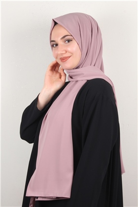 Medine İpeği Şal 1366-67 Toz Pembe