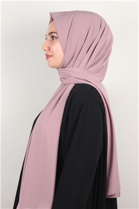 Medine İpeği Şal 1366-67 Toz Pembe