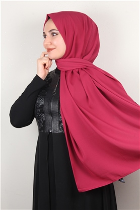 Medine İpeği Şal Lux 1363-23 Fuşya