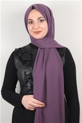 Medine İpeği Şal Lux 1363-26 İncir Moru