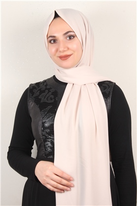 Medine İpeği Şal Lux 1363-36 Bej