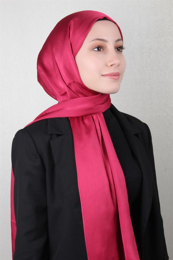 Mihrimah Şal 1377-11 Fuşya