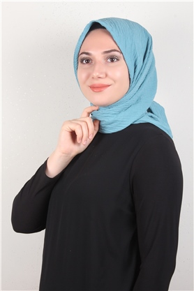 Mio Eşarp 3082-34 Turkuaz