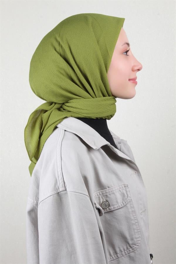 Mio Eşarp 3082-61 Yağ Yeşili