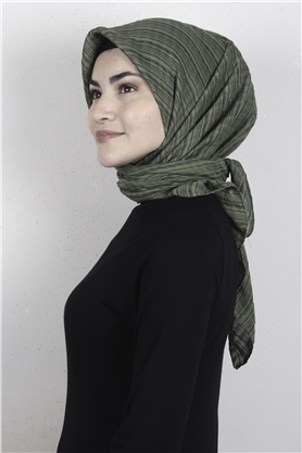 Mistik Pamuk Eşarp 4101-13 Çimen Yeşili