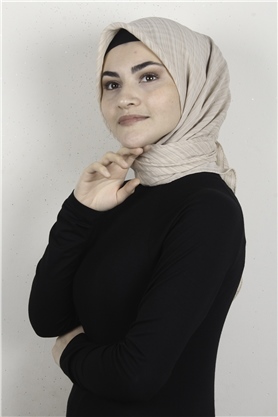 Mistik Pamuk Eşarp 4101-16 Taş