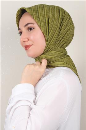 Mistik Pamuk Eşarp 4101-36 Fıstık Yeşili