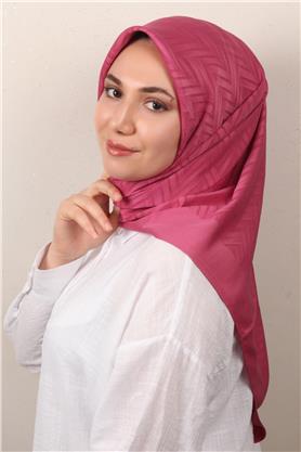 Modakaşmir İpeksi Jakar Eşarp 5355-2 Pembe