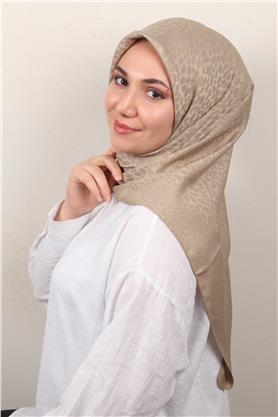 Modakaşmir İpeksi Jakar Eşarp 5356-10 Çöl Beji