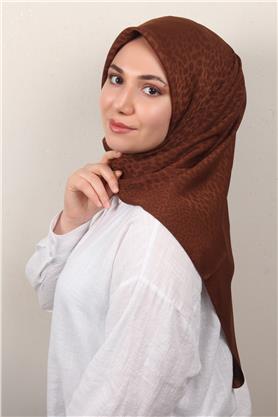 Modakaşmir İpeksi Jakar Eşarp 5356-2 Çikolata Kahve