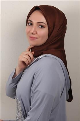 Modakaşmir İpeksi Jakar Eşarp 5357-11 Sıcak Kahve