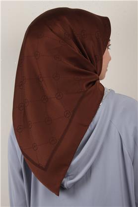 Modakaşmir İpeksi Jakar Eşarp 5357-11 Sıcak Kahve