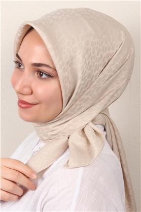 Modakaşmir İpeksi Jakar Eşarp 5356-15  Taş