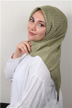 Modakaşmir İpeksi Jakar Eşarp 5356-14 Yeşil