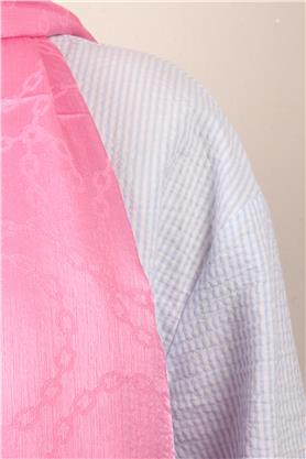 Modakaşmir Jakar Serisi 2759-3 Açık Pembe