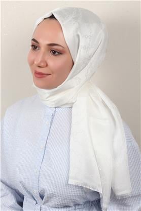 Modakaşmir Jakar Serisi 2759-7 Beyaz